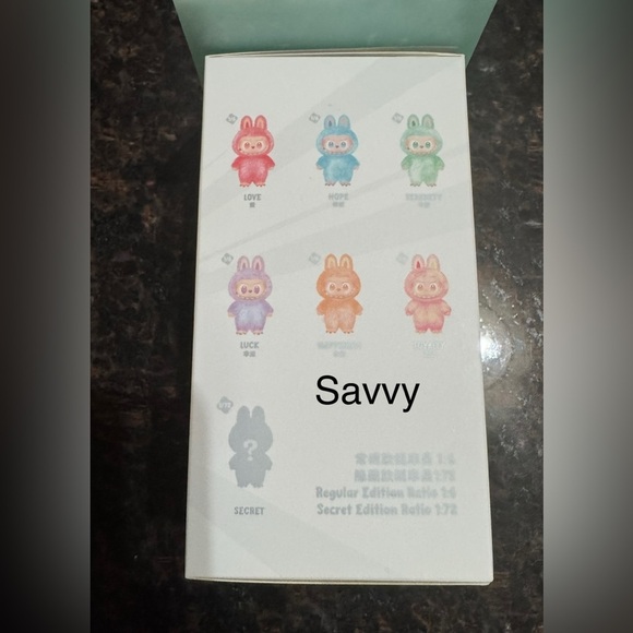 POP MART LABUBU Authentic Bing into Energy “Loyalty”Pink/Yell Plush Keychain NIB - Picture 10 of 12